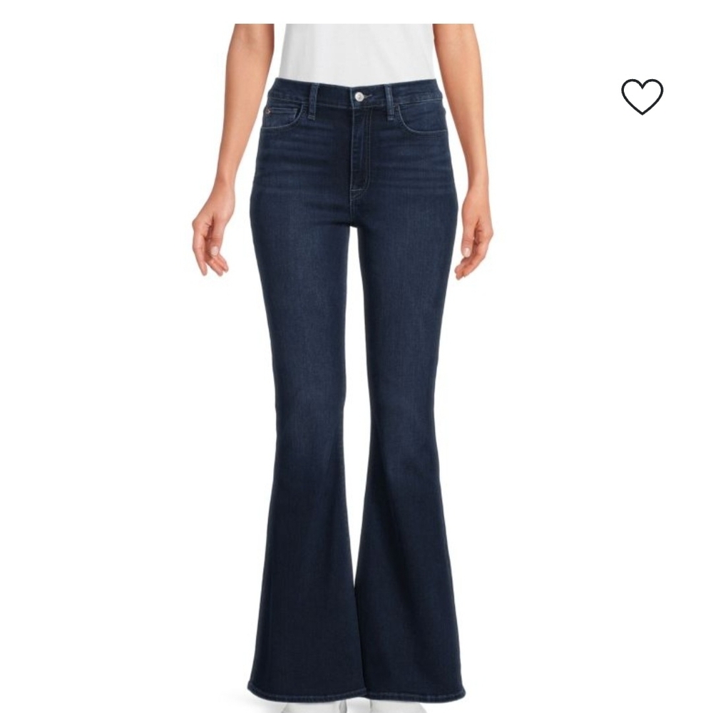 Hudson Jeans Dark Blue Flare Leg Denim